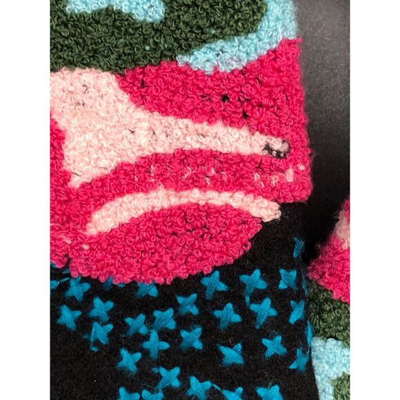 Hazel Heavy Embroidered Wool Coat Ladies Size Large - Picture 2 of 8